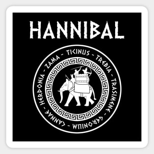 Hannibal Barca 2nd Punic War Battles War Elephant Symbol Sticker